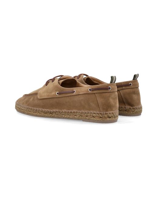Castaner Brown Flat Shoes