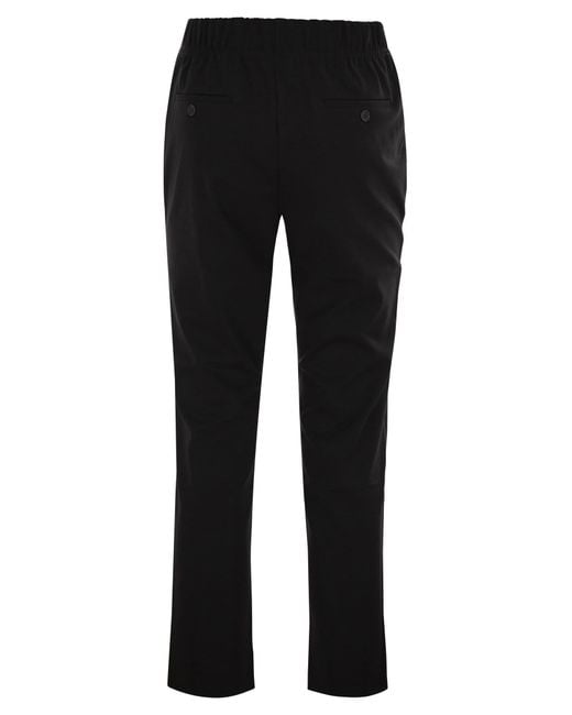 Weekend by Maxmara Black Wkdelfo Slim Fit Stretch Technical Jersey Trousers