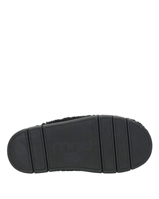 Mou Black Sandals