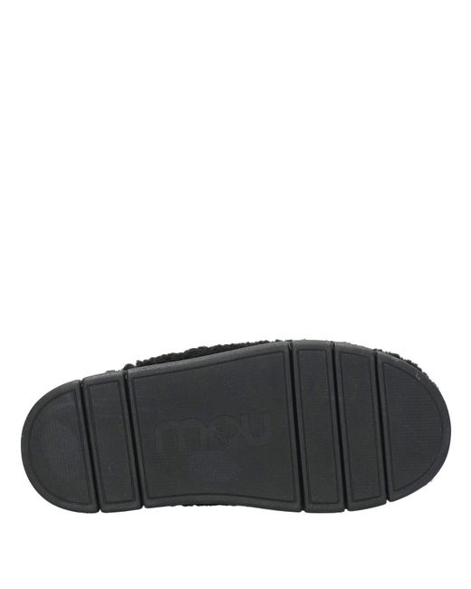 Mou Black Sandals