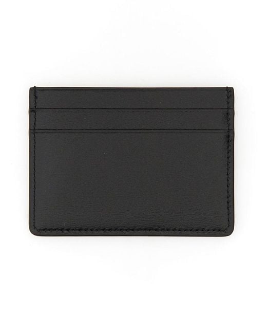 Jil Sander Black Leather Card Holder