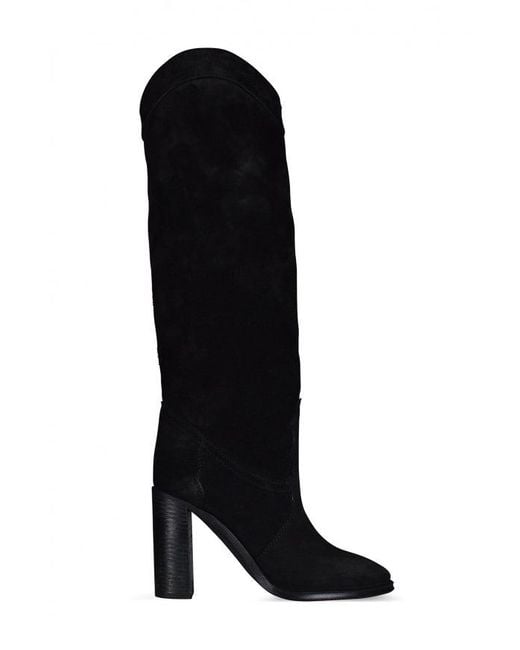 Saint Laurent Black Kate Boots