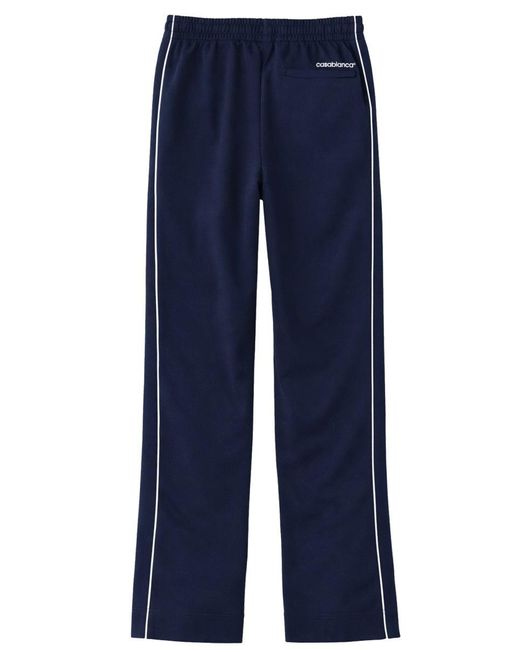 Casablanca Blue Pique Track Pants for men