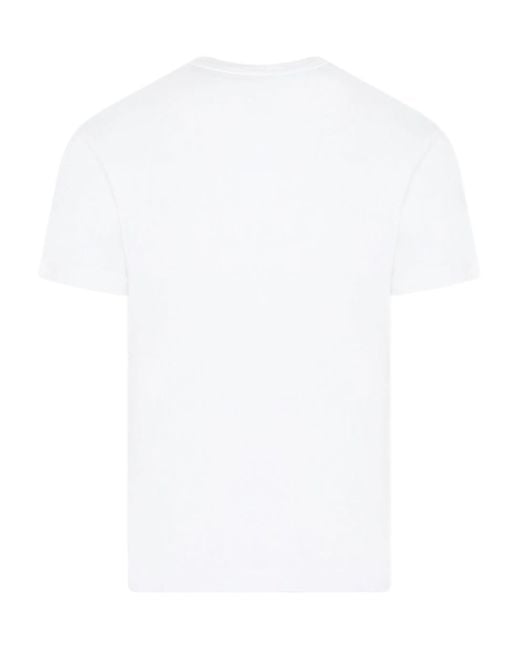 Stone Island White T Shirt