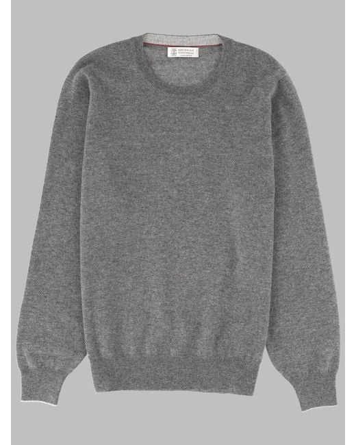 Brunello Cucinelli Gray Brunello Cucinelli