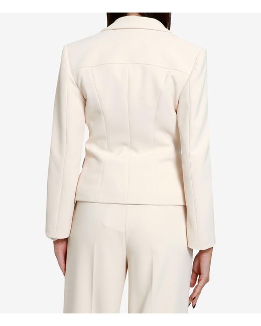 SIMONA CORSELLINI Jackets Wit in het Natural