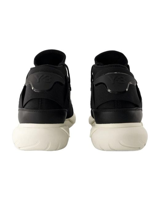Y-3 Black Qasa Sneakers