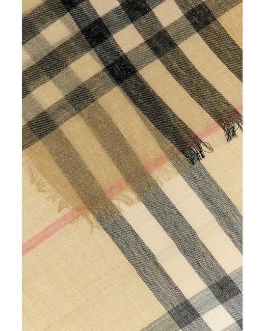 Burberry Natural Mu Gc Lightweight Wool