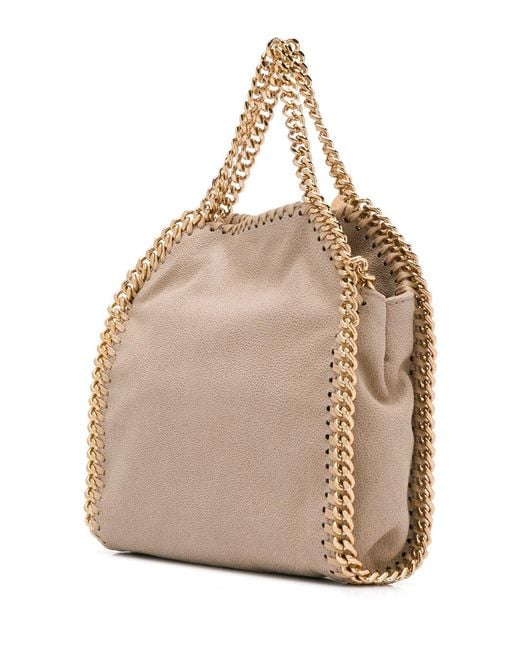 Stella McCartney Natural Falabella Tiny Tote Bag
