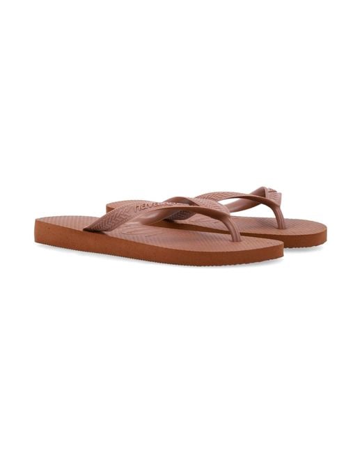 Havaianas Brown Flat Shoes