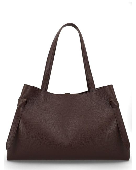 Yuzefi Brown Gyoza Tote Bag
