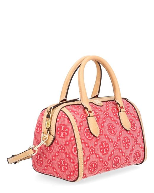 Tory Burch Pink Shoulder Bag T-Monogram