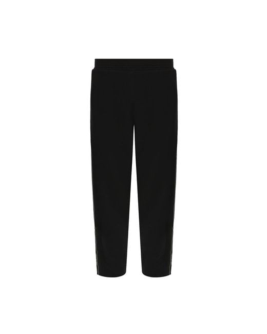 Givenchy Black Cotton Joggers for men