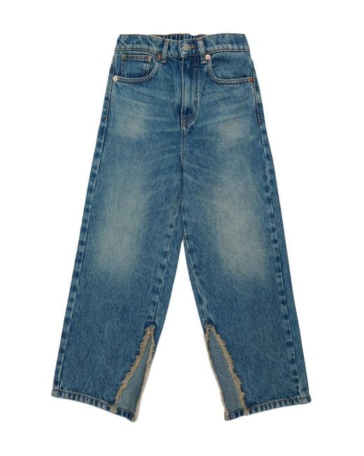 MM6 by Maison Margiela Blue Denim Pants
