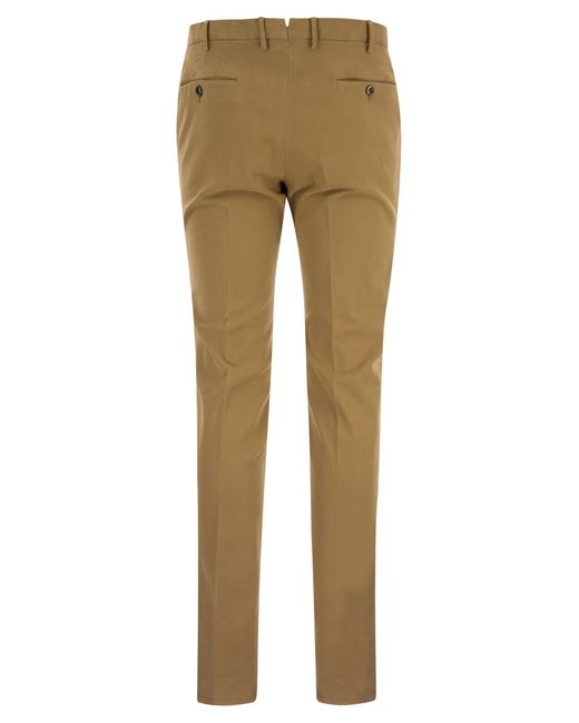 Super slim pantalon PT Torino en coloris Natural