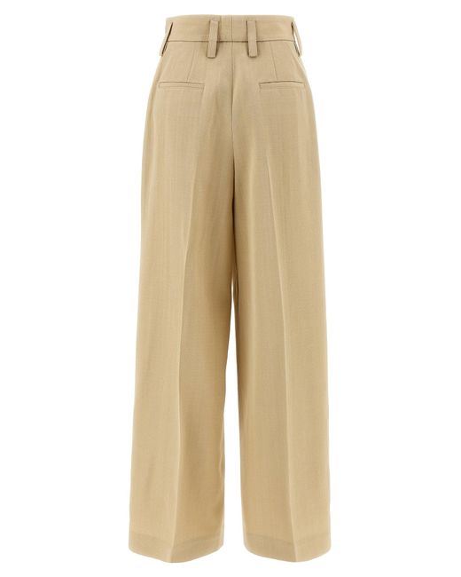 Jil Sander Natural '100 Aw 36' Pants