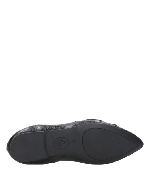 Ash Black Asche flache Schuhe schwarz
