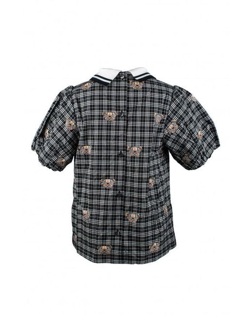 Burberry Black Blouse