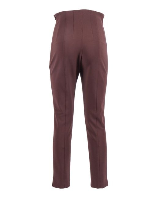 Elisabetta Franchi Red Trousers
