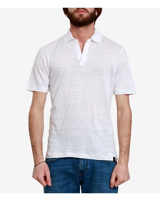 Gran Sasso White T Shirts And Polos for men