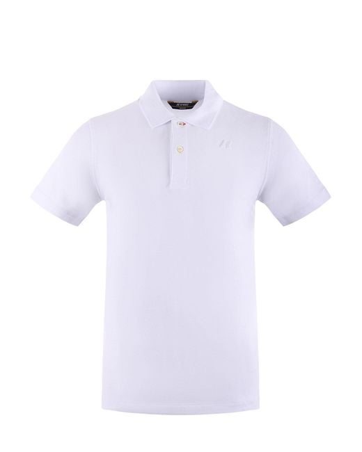K-Way K Way Polo -Hemd in White für Herren