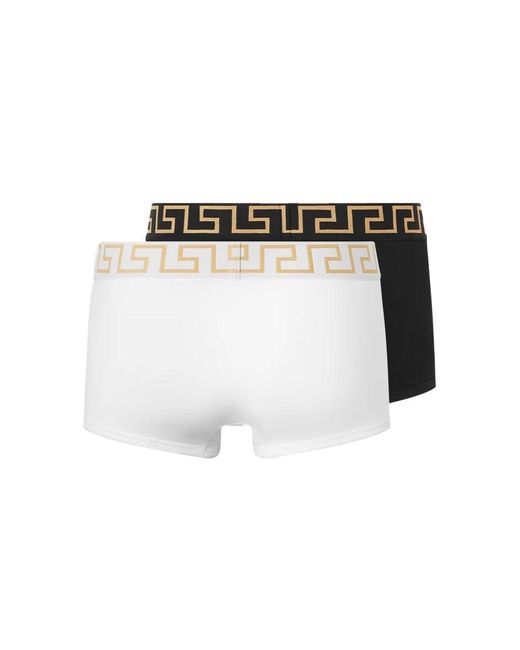 Versace White Bi Pack Boxer