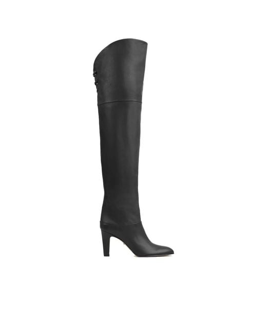 Chloé Black Chloé Eve Over-The-Knee Boots