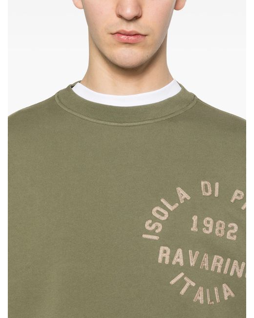 Stone Island Green Felpa for men