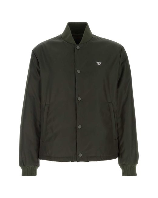 Prada Black Jackets for men