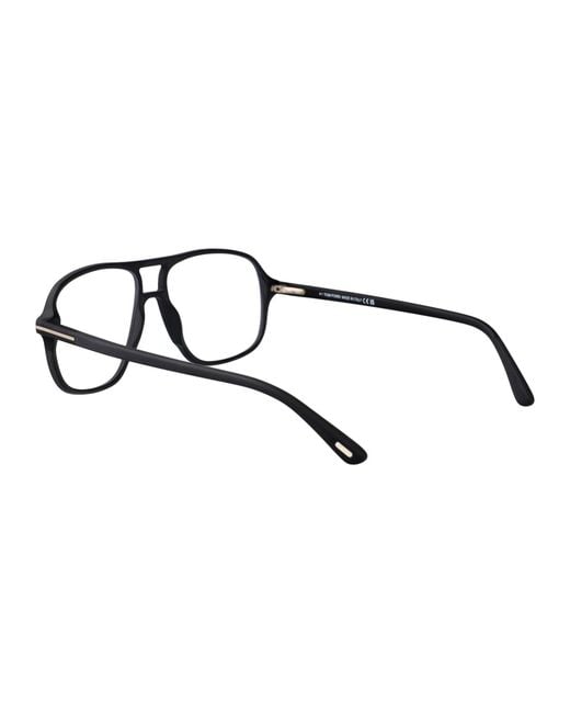 Tom Ford Black Aviator Optical Ft5737 B 002 for men
