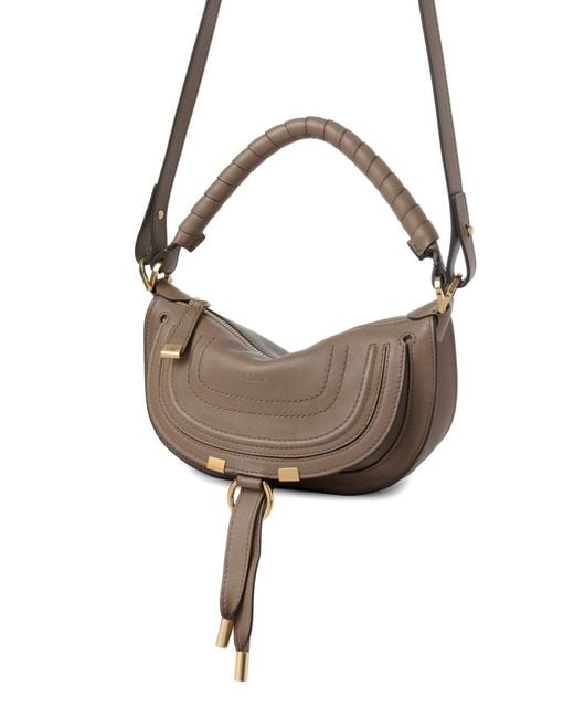 Chloé Multicolor Chloé Marcie Mini Leather Shoulder Bag