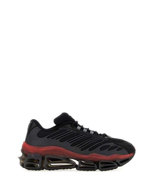 ADIDAS X WILLY CHAVARRIA Black Fabric And Rubber Jabbar Sneakers