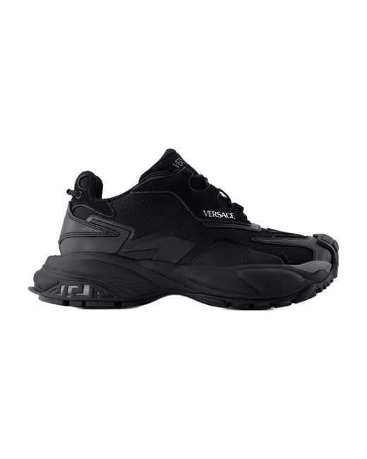 Versace Black Low-Top Sneaker