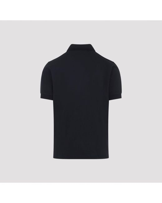 Paul Smith Black Emb Placket Polo
