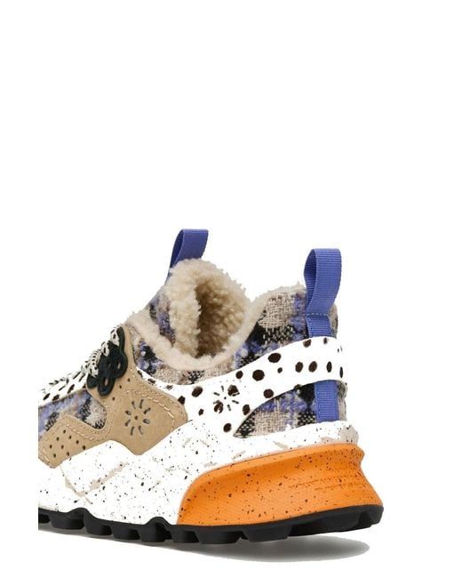 Flower Mountain White Sneakers