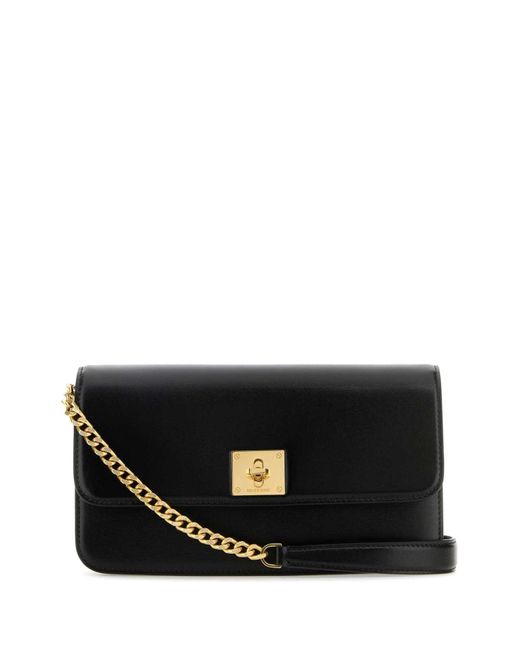 Golden Goose Deluxe Brand Black Deluxe Brand Leather Gioia Clutch