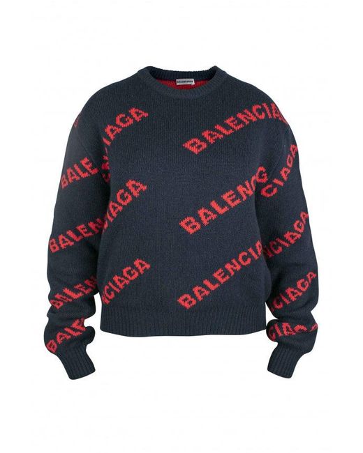 Balenciaga Blue Sweater