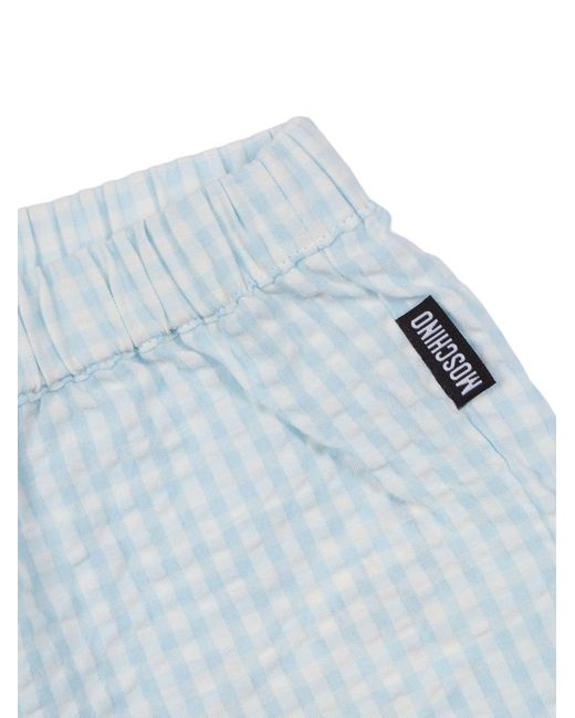 Moschino Blue Blusa M/C + Shorts