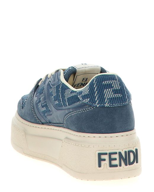 Fendi Blue Match' Sneakers