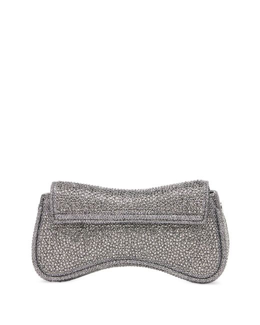 DIESEL Gray Play Crossbody Bag