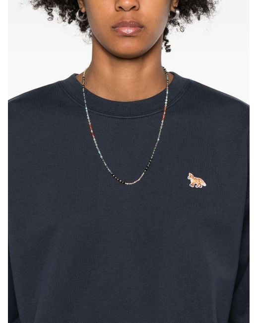 Maison Kitsuné Blue Maison Kitsune' Sweaters