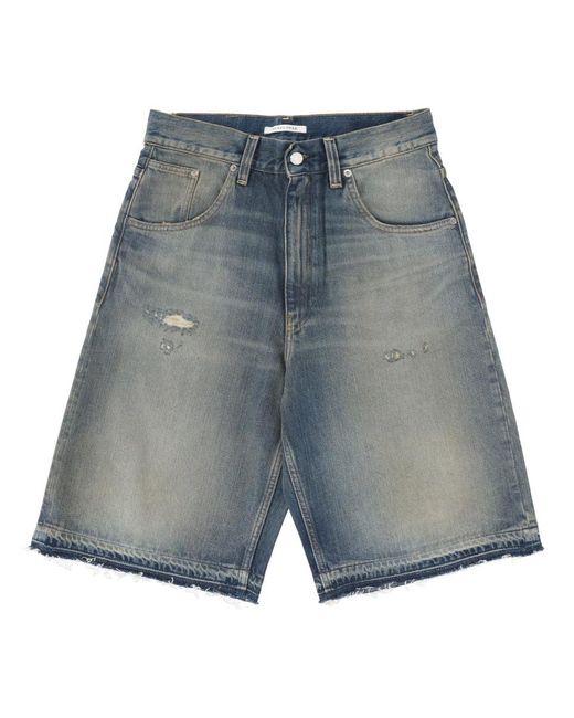 sunflower Blue Cotton Shorts For for men