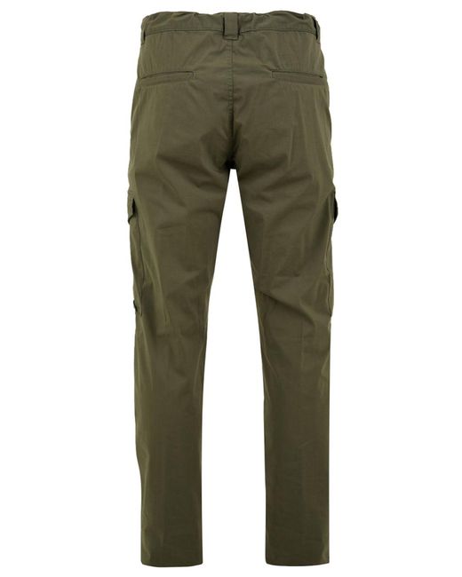 Aspesi Broek Militair in het Green voor heren