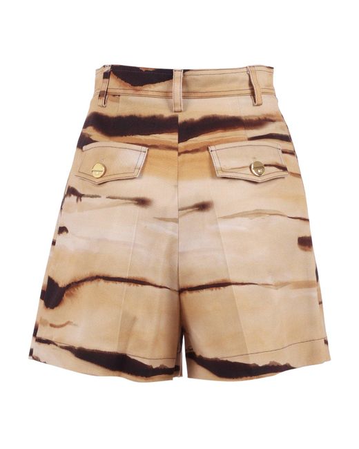 Elisabetta Franchi Natural Shorts