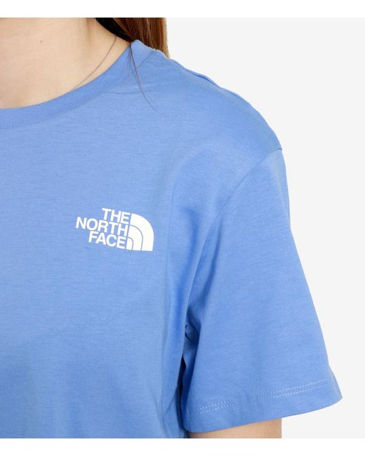 The North Face Blue T Shirts And Polos