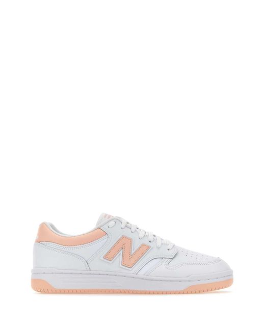 New Balance White Sneakers for men