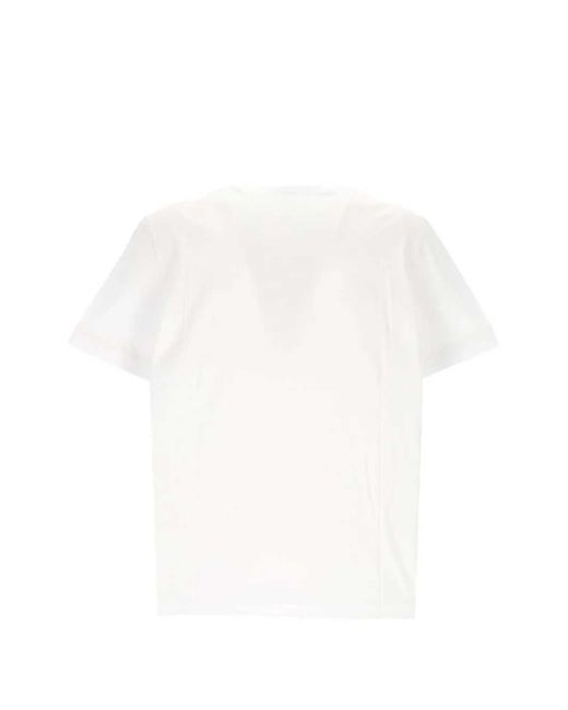Lanvin White Graphic T Shirt