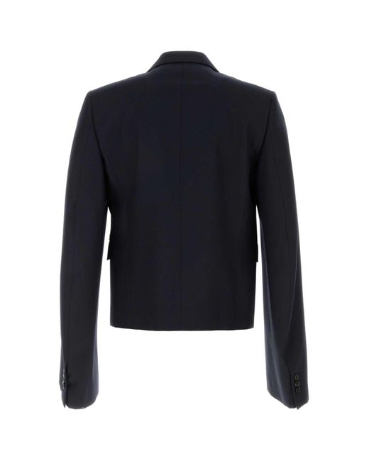 Loewe Blue Midnight Wool Blazer for men