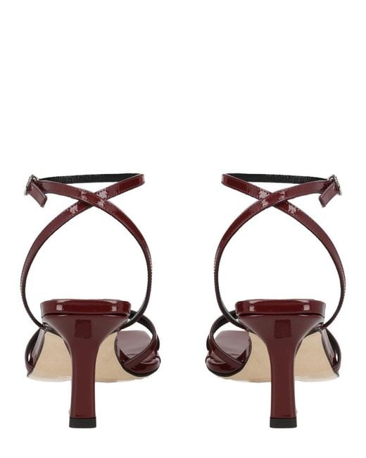 Aeyde White Edith Heels