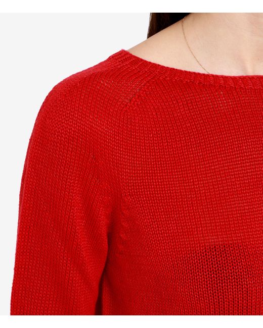 Max Mara Red Sweaters